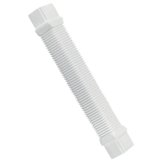 Canalplast Flexibele bocht Wit 90×65 mm