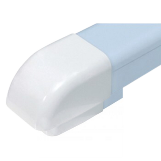 Canalplast Eindstuk Wit 70×55 mm
