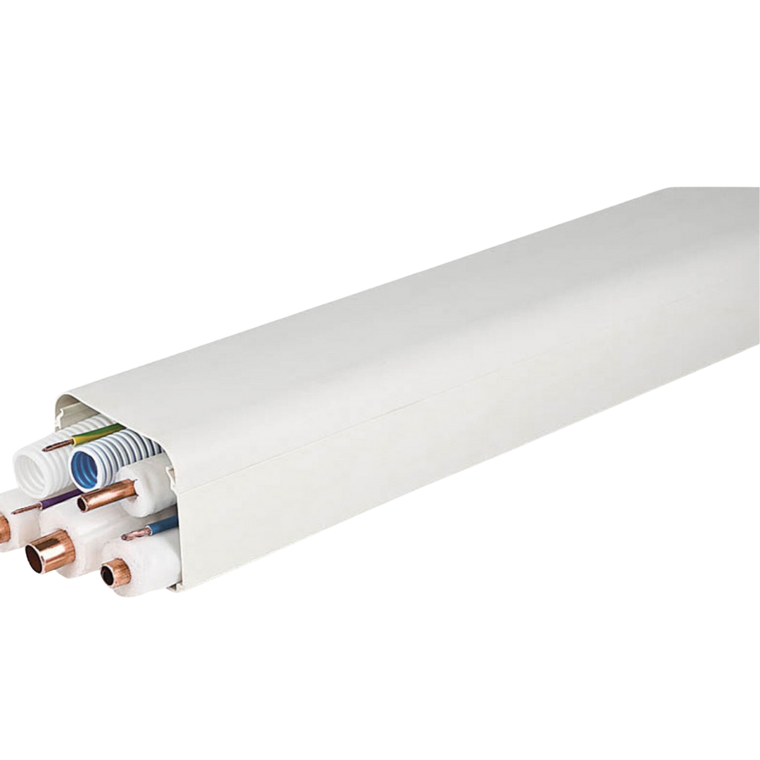 Canalplast Montagekanaal Wit 70×55 mm Per lengte van 2 meter