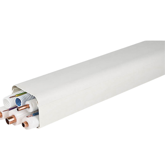 Canalplast Montagekanaal Wit 70×55 mm Per lengte van 2 meter